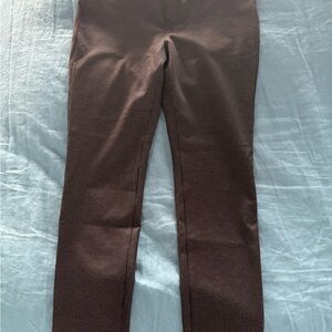 Dark Grey Textured Pants